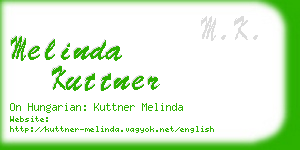 melinda kuttner business card